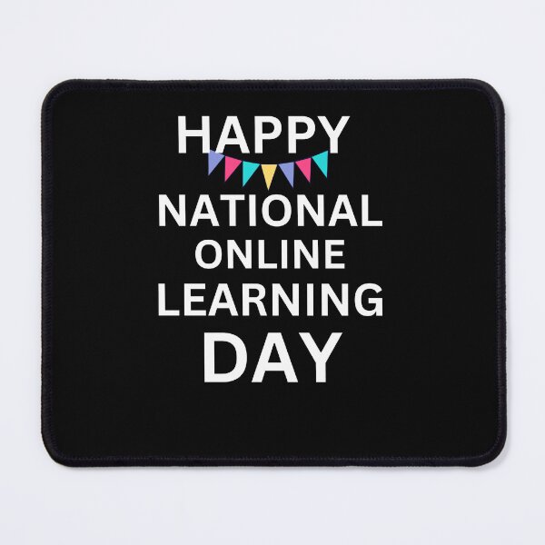 Item preview, National Online Learning Day designed and sold by ANNINOART ⭐⭐⭐⭐⭐.