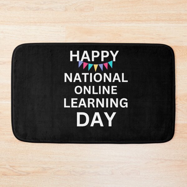 Item preview, National Online Learning Day designed and sold by ANNINOART ⭐⭐⭐⭐⭐.