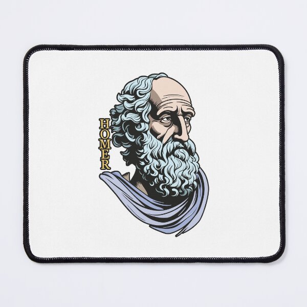 Item preview, Homer - Greek poet designed and sold by portokalis.