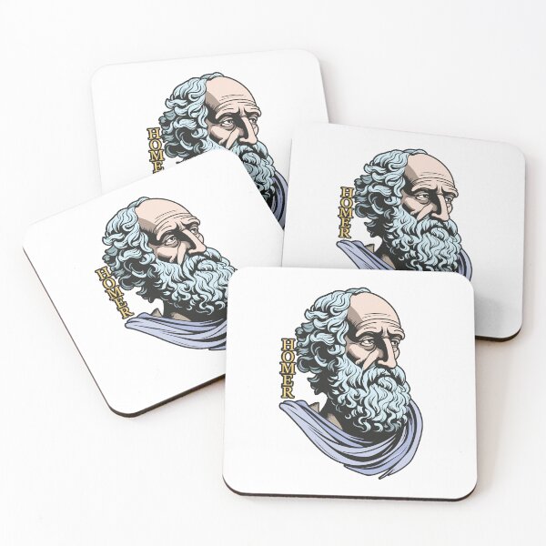 Item preview, Homer - Greek poet designed and sold by portokalis.