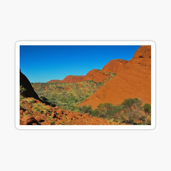 The Valley of the Olgas Sticker