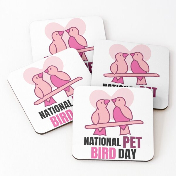 Item preview, NATIONAL PET & BIRD DAY designed and sold by ANNINOART ⭐⭐⭐⭐⭐.