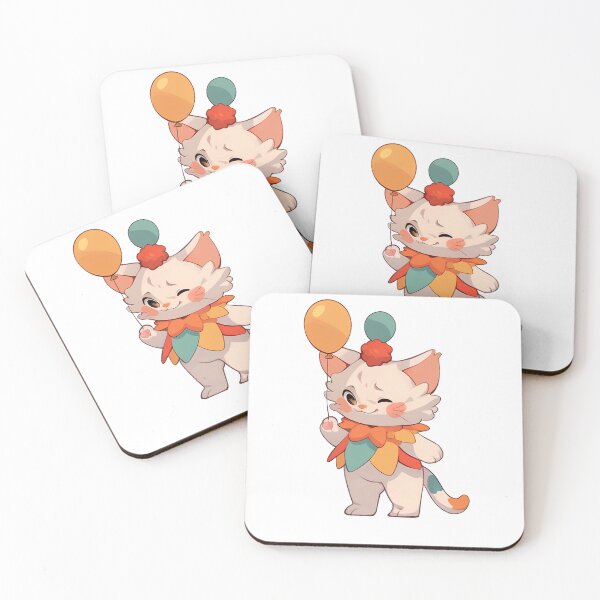 Item preview, Mystery Clown Cat designed and sold by DesignPattern-M.