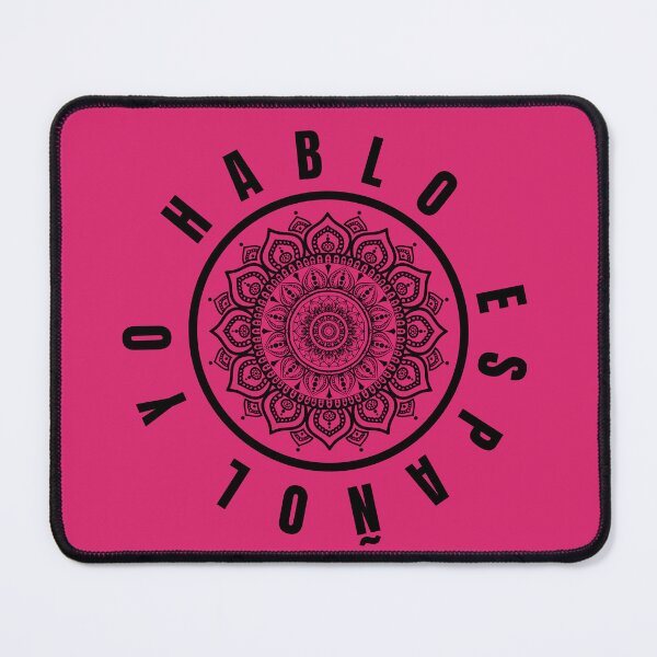 Item preview, I Speak Spanish:  Yo Hablo Espanol Mandala designed and sold by PING 999 STUDIO.
