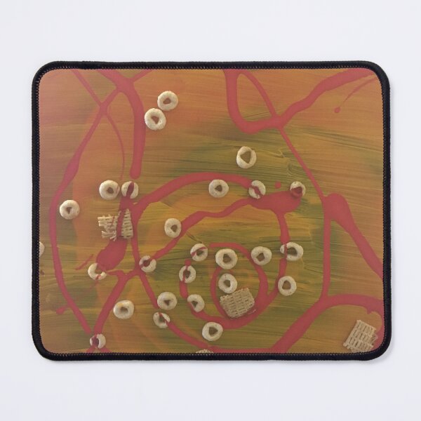 Item preview, Yellow and Red Breakfast labyrinth designed and sold by Alexsiya Flora.