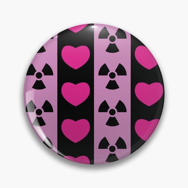 Item preview, Hearts & Radiation Pattern designed and sold by LunaticoDraws.
