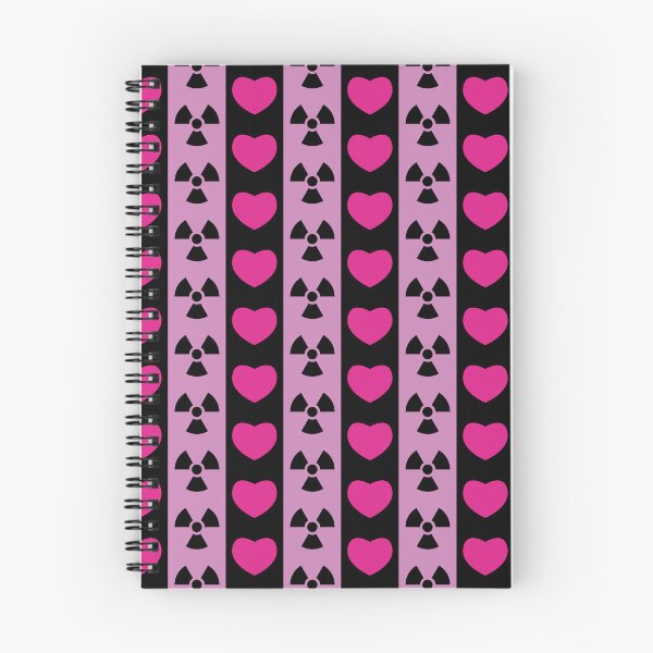 Item preview, Hearts & Radiation Pattern designed and sold by LunaticoDraws.