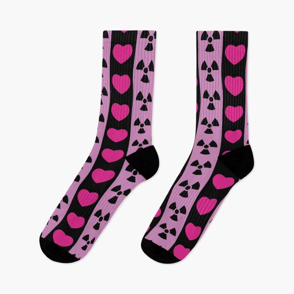 Item preview, Hearts & Radiation Pattern designed and sold by LunaticoDraws.