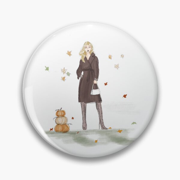 Item preview, fashion, illustration, Autumn season, designed and sold by Meghaillustrat.