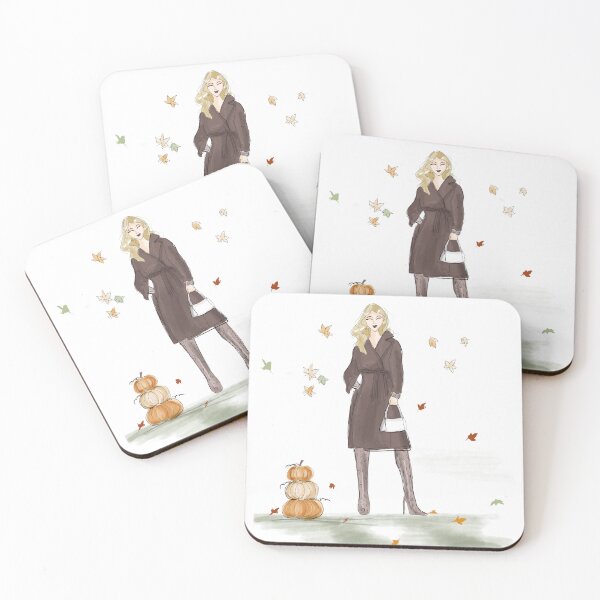 Item preview, fashion, illustration, Autumn season, designed and sold by Meghaillustrat.