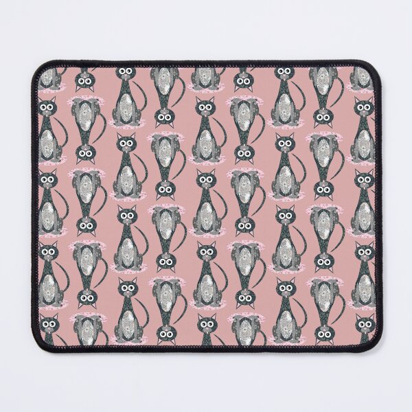 Item preview, Floral Black Cat Pattern designed and sold by JohnnyPraize.