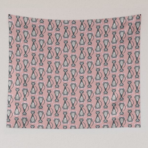 Item preview, Floral Black Cat Pattern designed and sold by JohnnyPraize.
