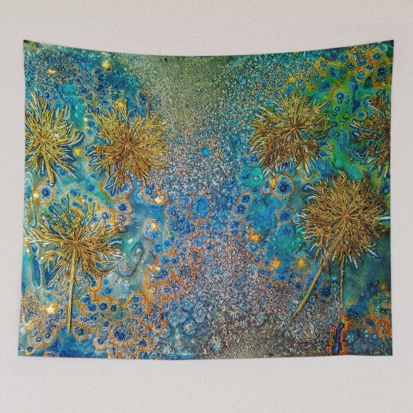 Item preview, Psychadelic Umbelliferae ... Cyanotype Print in the Making designed and sold by Redheadwonders.