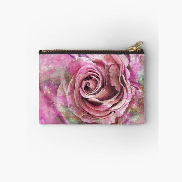 Item preview, Pink Rose Flower Swirl designed and sold by tomorrowsart.