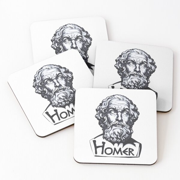 Item preview, Homer - Greek poet designed and sold by portokalis.