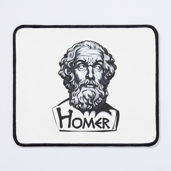 Item preview, Homer - Greek poet designed and sold by portokalis.