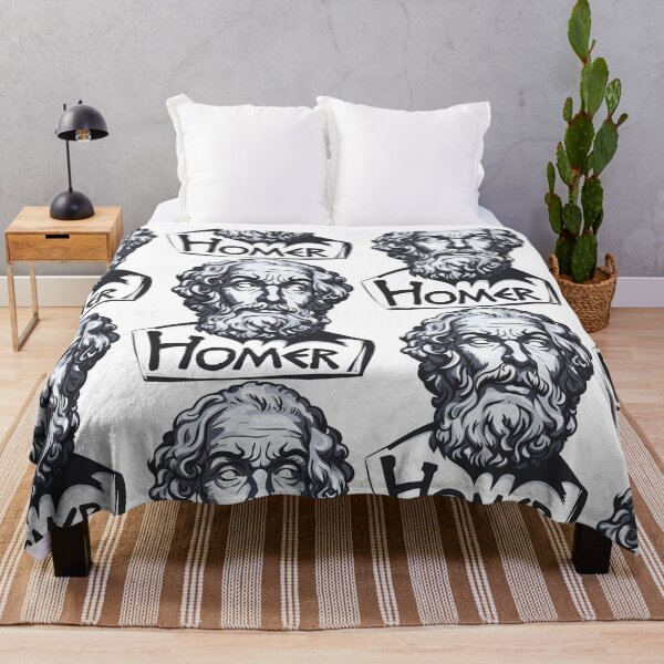 Item preview, Homer - Greek poet designed and sold by portokalis.