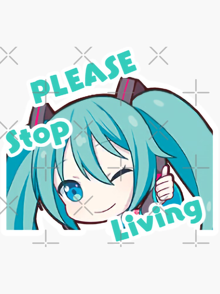 Project Sekai Hatsune Miku Sticker - Project Sekai Hatsune Miku