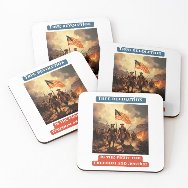 Item preview, True revolution is the fight for freedom and justice designed and sold by STO1KA.