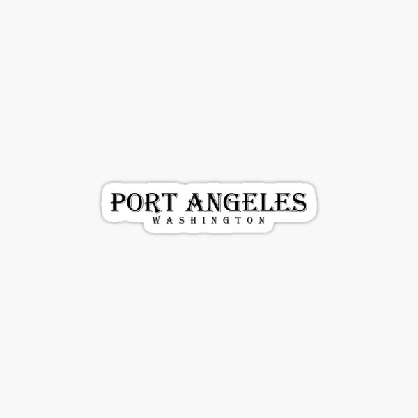 Port Angeles, Washington ALGERIAN STANDARD Sticker