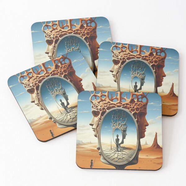 Item preview, Reflective Realms: Surreal Mirror Symphony designed and sold by Mullet Monkey.