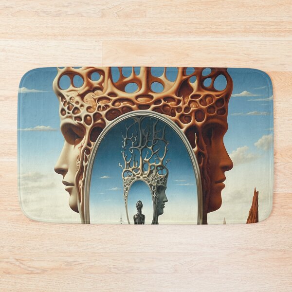 Item preview, Reflective Realms: Surreal Mirror Symphony designed and sold by Mullet Monkey.