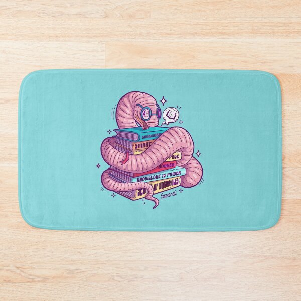 Item preview, Literal bookworm designed and sold by SPIRIMAL.