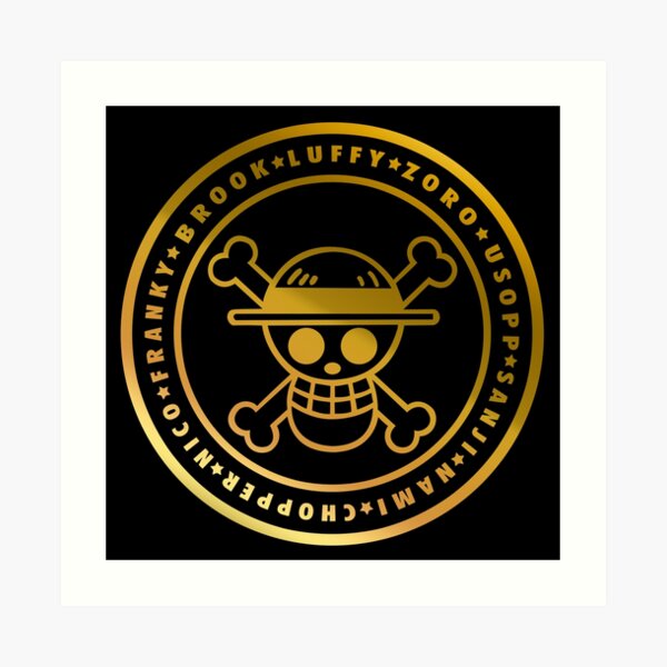 All Straw Hat Pirates Crew Logo Photographic Print for Sale by  ruthiea8hxsara