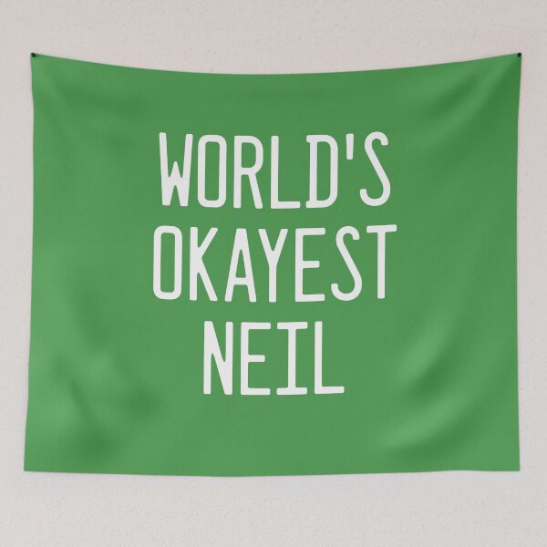Item preview, World's Okayest Neil designed and sold by TimespunThreads.