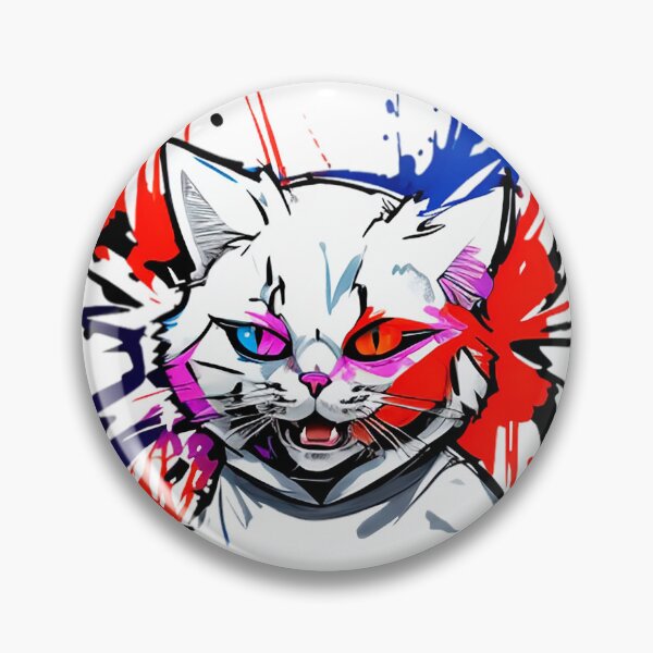 Item preview, graffiti cat designed and sold by D-dreams.