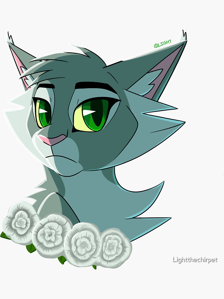 Sleekwhisker Icon Sticker for Sale by Lightthechirpet