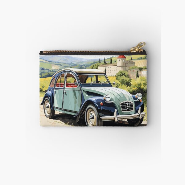 Aperçu de l'œuvre Voiture française créée et vendue par TheFrenchVegan.