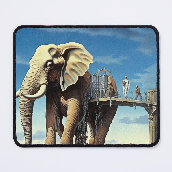 Item preview, Epic Tusks: A Surreal Elephant Odyssey designed and sold by Mullet Monkey.