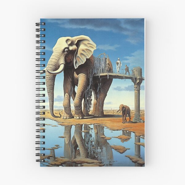Item preview, Epic Tusks: A Surreal Elephant Odyssey designed and sold by Mullet Monkey.