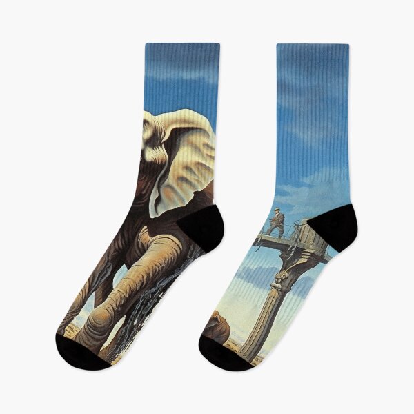 Item preview, Epic Tusks: A Surreal Elephant Odyssey designed and sold by Mullet Monkey.