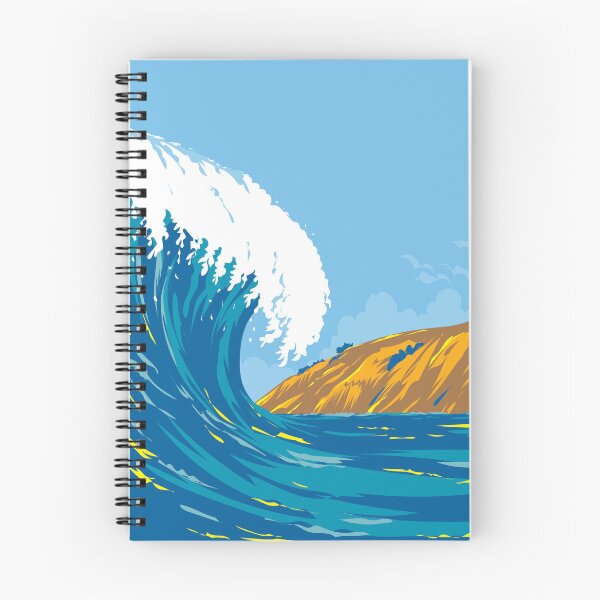 Item preview, Black’s Beach or Torrey Pines City Beach in San Diego California WPA Poster Art designed and sold by patrimonio.