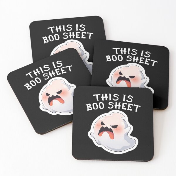 Item preview, This Is Boo Sheet, Halloween Ghosts, Ghost designed and sold by ArtHideaway.