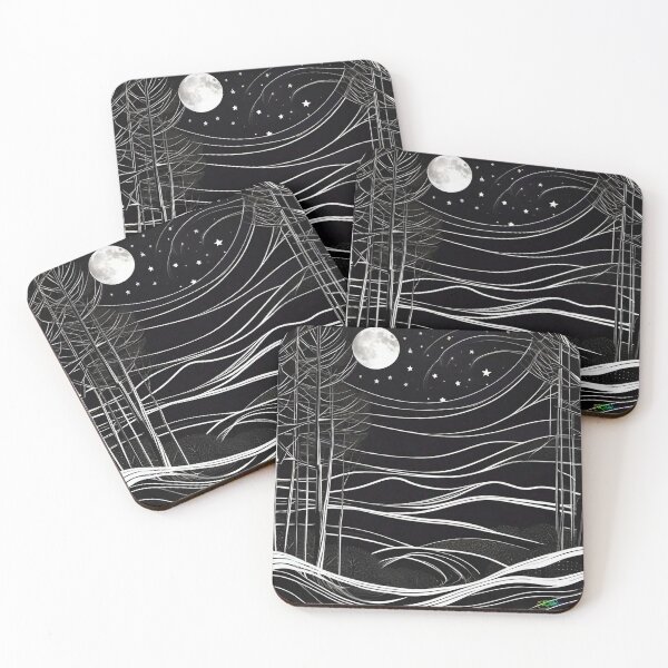 Item preview, Halloween Moon Starry Night Sky Landscape 82 designed and sold by Benito Del Ray.