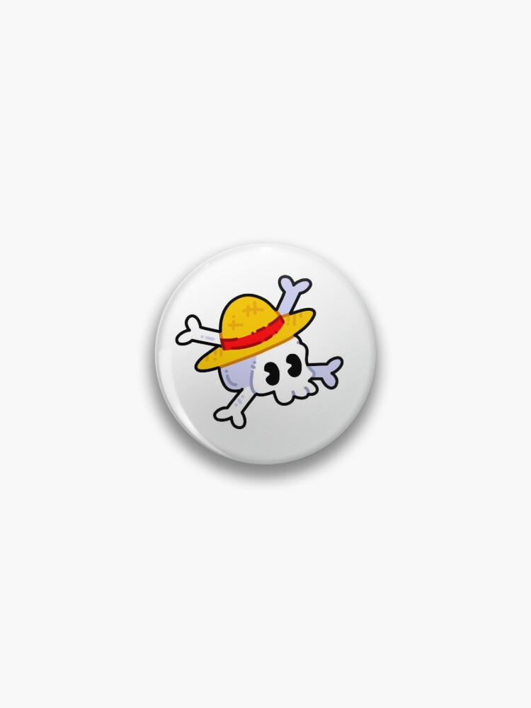 One Piece Jolly Roger Pin For Clothes - Official One Piece Merch