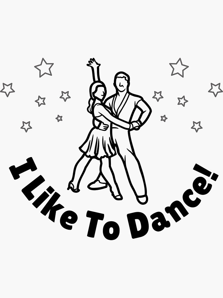 Tiny Dancers Sticker for Sale by abigailwiley