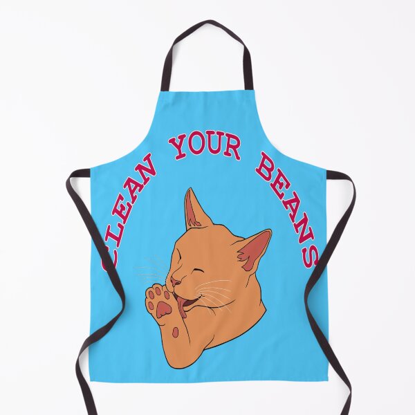 Item preview, Clean Your Beans Orange Ginger Cat designed and sold by Deborah Camp.