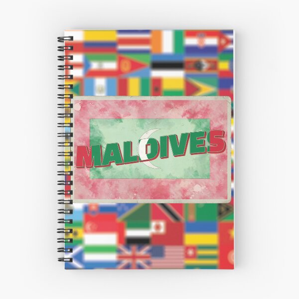 Item preview, Maldives Vintage style retro souvenir designed and sold by DeveloperProp0.