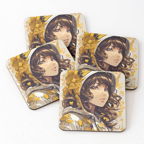 Item preview, 710 dab days akira style chicka with brown hair designed and sold by wojysmokes.