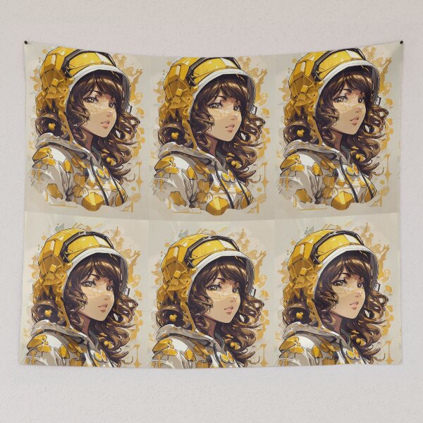 Item preview, 710 dab days akira style chicka with brown hair designed and sold by wojysmokes.
