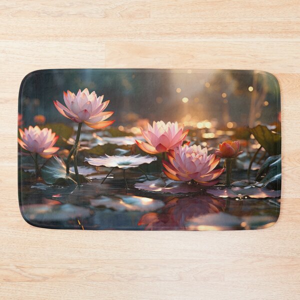 Item preview, Lotus Flowers in Sunlight designed and sold by laughingdesign.