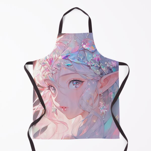 Item preview, Beautiful Crystal Tiara Anime Girl designed and sold by bubblegoth.