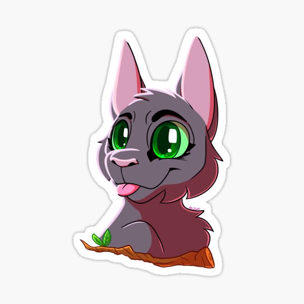 Sleekwhisker Icon Sticker for Sale by Lightthechirpet