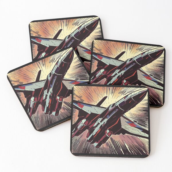 Item preview, SF - Anime Starfighter Woodcut 2 designed and sold by CrankyOldDude.
