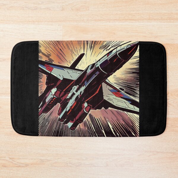 Item preview, SF - Anime Starfighter Woodcut 2 designed and sold by CrankyOldDude.