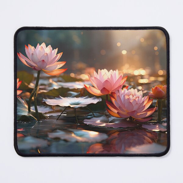 Item preview, Lotus Flowers in Sunlight designed and sold by laughingdesign.